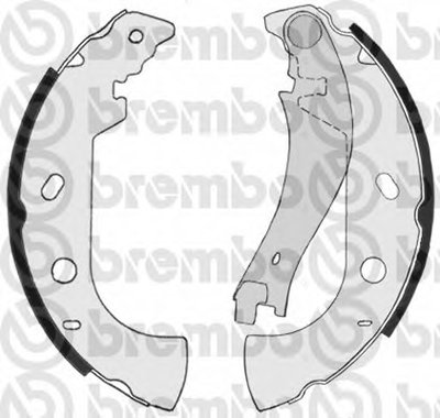 Комплект тормозных колодок BREMBO купить