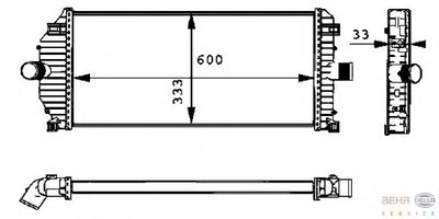 Интеркулер BEHR HELLA SERVICE купить