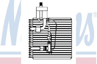 Испаритель, кондиционер NISSENS купить