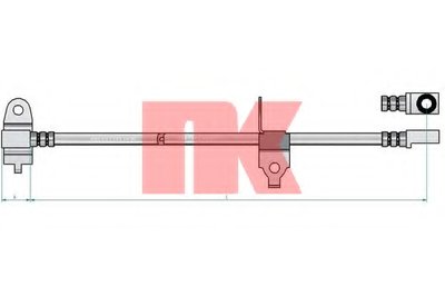 Тормозной шланг NK купить