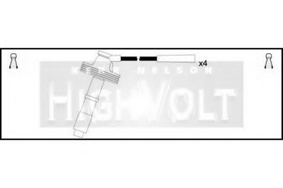 Комплект проводов зажигания HighVolt STANDARD купить