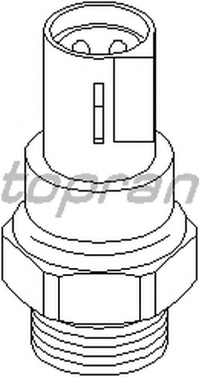 Термовыключатель, вентилятор радиатора TOPRAN купить