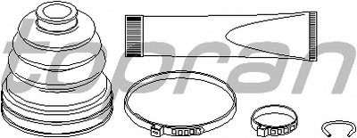 Комплект пылника, приводной вал TOPRAN купить
