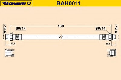Тормозной шланг BARUM купить