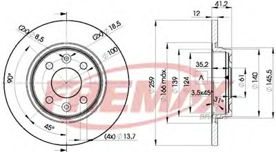 Тормозной диск Premium Carbon + FREMAX купить