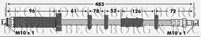 Тормозной шланг BORG & BECK купить