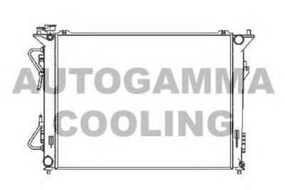 Радиатор, охлаждение двигателя AUTOGAMMA купить
