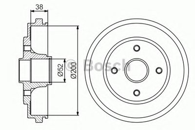 Тормозной барабан BOSCH купить