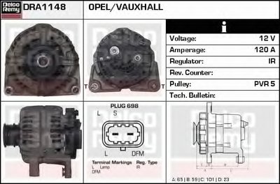 Генератор Remanufactured REMY (Light Duty) DELCO REMY купить