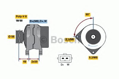 Генератор BOSCH купить