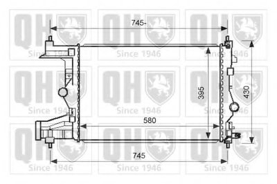 Радиатор, охлаждение двигателя QUINTON HAZELL купить