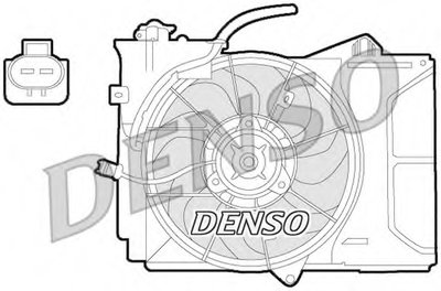 Вентилятор, охлаждение двигателя DENSO купить