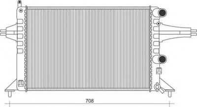 Радиатор, охлаждение двигателя MAGNETI MARELLI купить