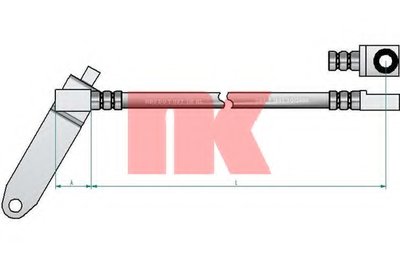 Тормозной шланг NK купить