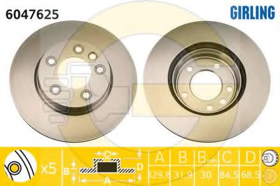 Тормозной диск GIRLING купить