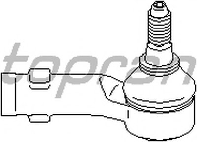 Наконечник поперечной рулевой тяги TOPRAN купить