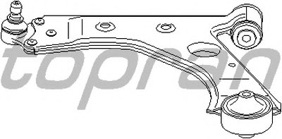 Рычаг независимой подвески колеса, подвеска колеса TOPRAN купить