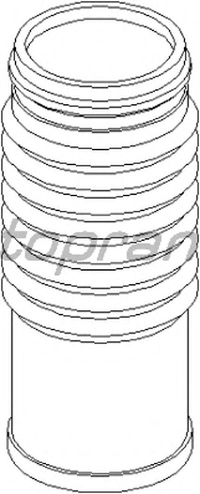 Защитный колпак / пыльник, амортизатор TOPRAN купить