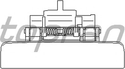 Ручка двери TOPRAN купить