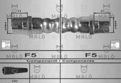 Тормозной шланг MALÒ купить