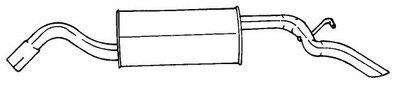 Глушитель выхлопных газов конечный AKS DASIS купить