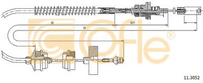 Тросик сцепления COFLE купить