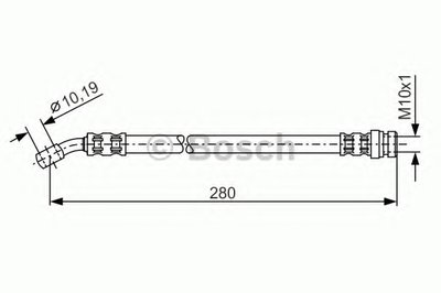 Тормозной шланг BOSCH купить