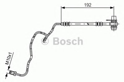 Тормозной шланг BOSCH купить