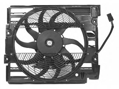 Вентилятор радиатора BMW (пр-во Van Wezel)