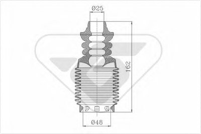Пылезащитный комплект, амортизатор HUTCHINSON купить