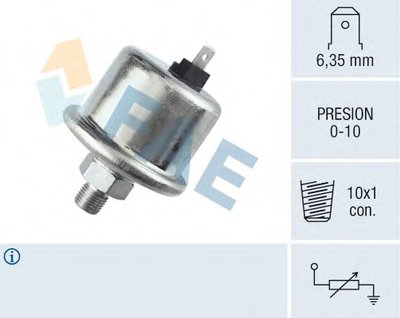 Датчик, давление масла FAE купить