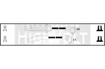 Комплект проводов зажигания HighVolt STANDARD купить