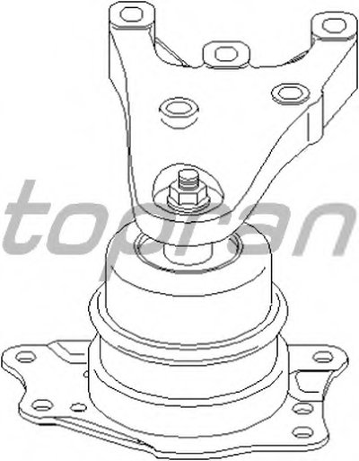 Кронштейн двигателя TOPRAN купить