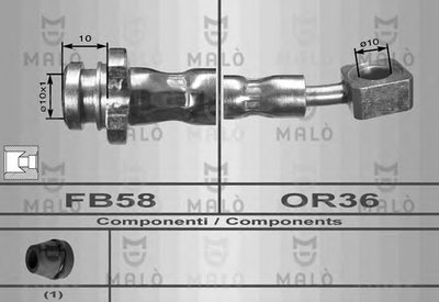 Тормозной шланг MALÒ купить