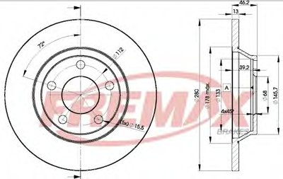 Тормозной диск Premium Carbon + FREMAX купить