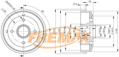 Тормозной барабан FREMAX купить