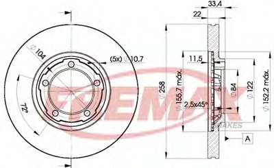 Тормозной диск Premium Carbon + FREMAX купить