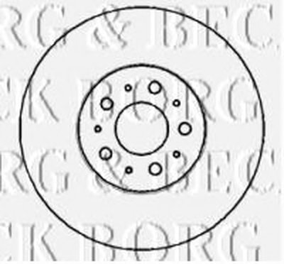 Тормозной диск BORG & BECK купить