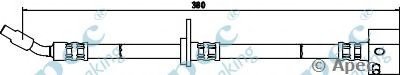 Тормозной шланг APEC braking купить