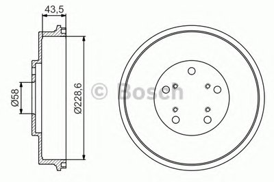 Тормозной барабан BOSCH купить