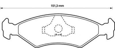 brake pad (set)