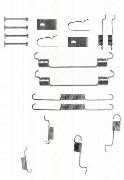 Комплектующие, тормозная колодка TRISCAN купить