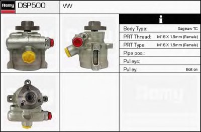 Гидравлический насос, рулевое управление Remanufactured REMY (Multiline) DELCO REMY купить