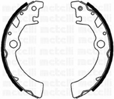 Комплект тормозных колодок METELLI купить
