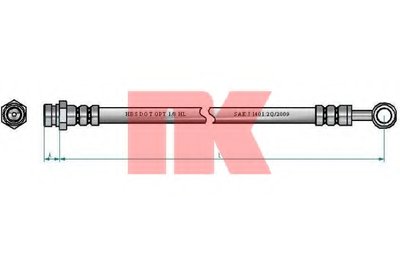 Тормозной шланг NK купить