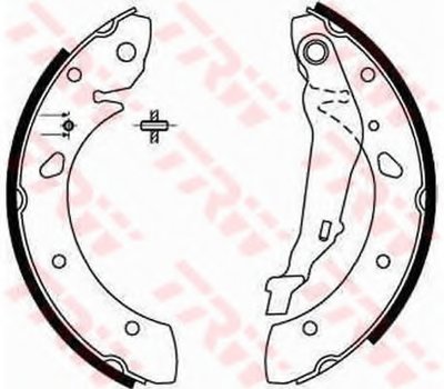 Комплект тормозных колодок TRW купить