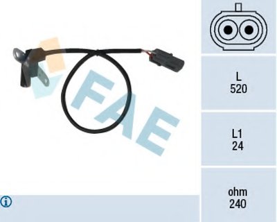 Датчик импульсов, маховик; Датчик частоты вращения, управление двигателем FAE купить