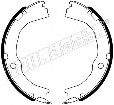 Комплект тормозных колодок, стояночная тормозная система fri.tech. купить