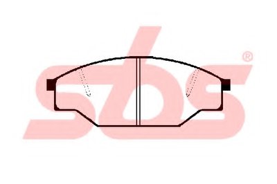 Комплект тормозных колодок, дисковый тормоз sbs купить