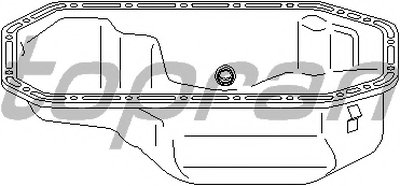 Масляный поддон TOPRAN купить